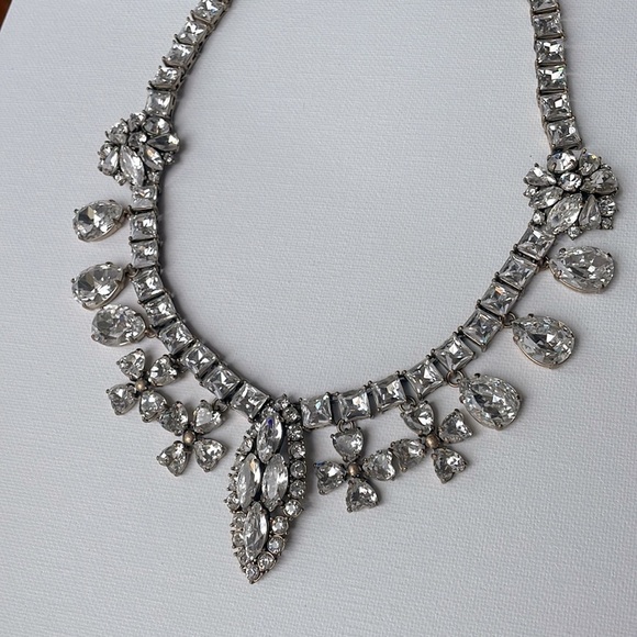 J. Crew crystal statement necklace - Picture 1 of 6